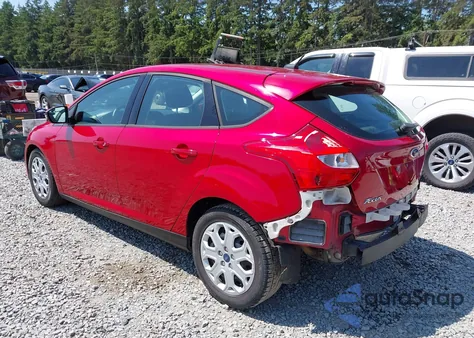 2012 Ford Focus Se from USA, damaged, VIN 1FAHP3K2XCL356656